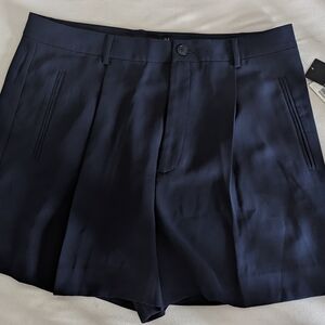 Ralph Lauren Pleated Navy Shorts